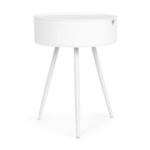 Apvalus naktinis stalelis su nuimamu plastikiniu viršumi - ModernHome - Image 3