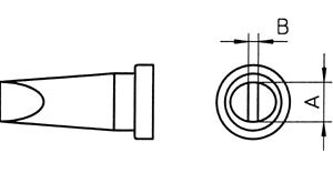 Antgalis 3.2mm LT-C, WSP80  lituokliui, Weller - Image 1
