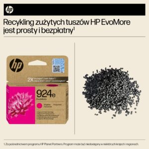 HP 924e EvoMore Magenta Original Ink Cartridge - Image 2