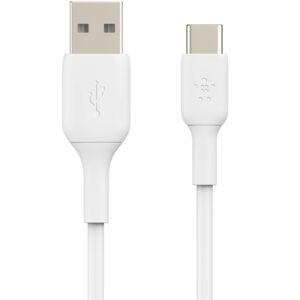 Belkin Boost↑Charge™ USB-C į USB kabelis – 1 metras – Baltas
