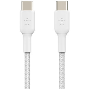Belkin Boost↑Charge™ pintas USB-C į USB-C laidas – 1 metras – Baltas