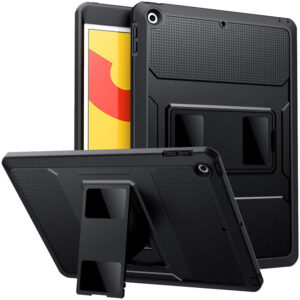 Accezz tvirtas galinis dėklas, skirtas iPad 9 (2021) 10.2 col. / iPad 8 (2020) 10.2 col. / iPad 7 (2019) 10.2 col. - Juodas