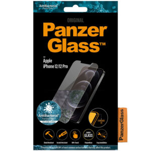 PanzerGlass antibakterinė ekrano apsauga, skirta iPhone 12 (Pro)