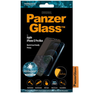 PanzerGlass Privacy Case Friendly antibakterinė ekrano apsauga, skirta iPhone 12 Pro Max