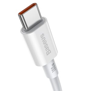 Baseus kabelis Superior PD USB-C - USB-C 1,0m baltas 100W - Image 2