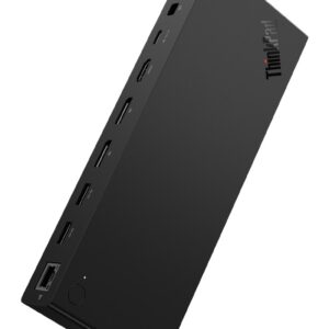 Lenovo ThinkPad USB4 Dock 5000 (with 135W Adapter) Vielinis Juoda - Image 3