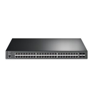 TP-Link JetStream TL-SG3452XP tinklo komutatorius Valdomas L2+ Gigabit Ethernet (10/100/1000) Maitinimas per Eternetą (PoE) 1U Juoda - Image 2