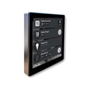 Shelly valdymo panelė Wall Display juoda + BLU H&T sensorius - Image 1