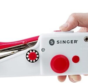 SINGER Stitch Sew Quick Mini mechaniškas siuvimo mašina AA Baterija Balta - Image 2