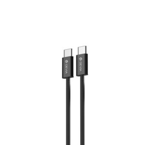 Devia laidas Smart EC325 PD USB-C - USB-C 1,0 m 60W 3A juodas - Image 2