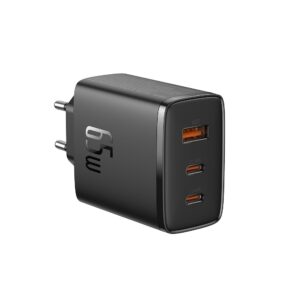 Baseus sieninis įkroviklis Cube Pro PD 65W 2x USB-C 1x USB juodas - Image 3