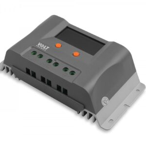 Įkrovimo valdiklis saulės moduliams MPPT 10A 12V (PVmax 40V), PVmax 130W, LCD, 2xUSB - Image 1