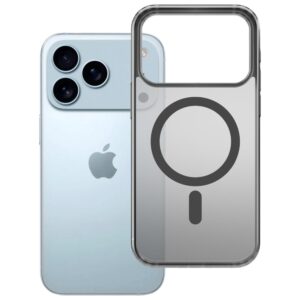 Dėklas 3MK Frosty MagCase, skirtas Apple iPhone 17 Pro, juodas - Image 3