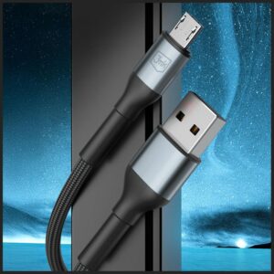 Cable 3MK Hyper Cable N-SERIES USB-A to MicroUSB QC 3.0 5V/2A 10W black - Image 4