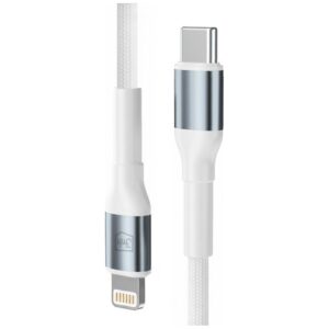 3MK Hyper Cable N-SERIES USB-C į Lightning laidas 1m 9V/3A 27W baltas - Image 2