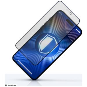 3MK HardGlass Matt Max Tempered Glass for Apple iPhone 18 Pro - Image 4