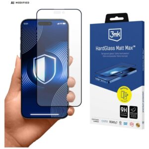 3MK HardGlass Matt Max Tempered Glass Apple iPhone 18 Pro