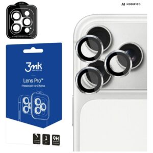 3MK Lens Protection Pro Camera Lens Protection for Apple iPhone 18 Pro / 18 Pro Max Silver