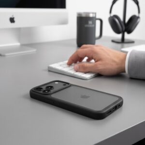 TECH-PROTECT MAGMAT CC iPhone 17 Pro / 18 Pro MATINIS juodos spalvos - Image 4