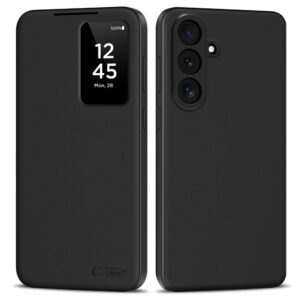 Tech-Protect SMART WALLET Samsung Galaxy S26 FE MATINIS JUODAS