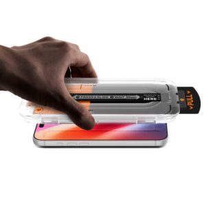 GRŪDINTAS STIKLAS Spigen GLAS.TR EZ FIT PRO HD AC 2-PACK iPhone 16 PRO MAX / 17 PRO MAX / 18 PRO MAX SKAIDRUS - Image 3