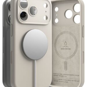 RINGKE SILIKONINIS MAGNETINIS MAGSAFE DĖKLAS iPhone 17 PRO MAX / 18 PRO MAX STONE