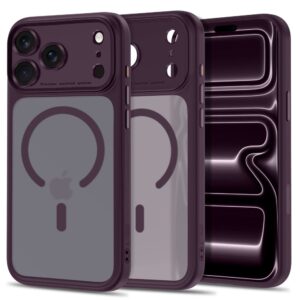 TECH-PROTECT MAGPEAK MagSafe CC iPhone 17 Pro Max / 18 Pro Max MATINIS TAMSIAI VYŠNINIS