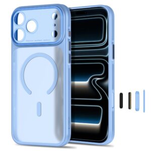 TECH-PROTECT MAGPRIME MagSafe CC iPhone 17 Pro / 18 Pro MATINIS ŠVIESIAI MĖLYNAS - Image 3