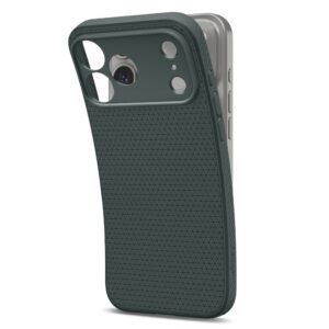 Spigen Liquid Air iPhone 17 Pro Max / 18 Pro Max DĖKLAS, ABYSS GREEN - Image 4