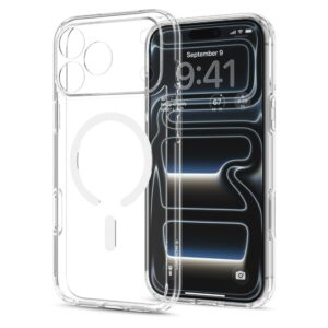 Spigen Ultra Hybrid MagSafe iPhone 17 Pro Max / 18 Pro Max SKAIDRUS/BALTAS - Image 3