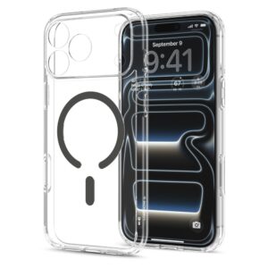Spigen Ultra Hybrid MagSafe iPhone 17 Pro / 18 Pro SKAIDRUS/GRAFITO - Image 3