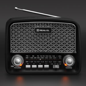 Radijas REAL-EL X-520 juodos spalvos - Image 9
