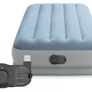 Vienvietis pripučiamas čiužinys 191x99x36 cm su integruota USB elektrine pompa INTEX 64157 - Image 4