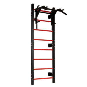 Gimnastikos sienelė 215 cm prisitraukimų skersinis vaikams ir suaugusiems juoda MOVEPRO - Image 4