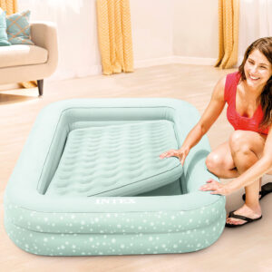 Pripučiamas oro čiužinys vaikams su pompa – lova INTEX 66810NP - Image 4