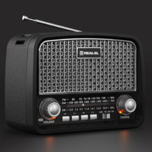 Radijas REAL-EL X-520 juodos spalvos - Image 8