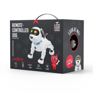 Maxlife nuotoliniu būdu valdomas šuo MXRD-100 baltas - Image 20
