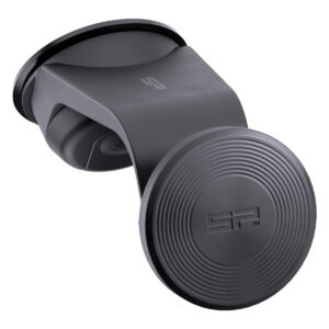 SP Connect Charging Suction Mount SPC+ – automobilinis telefono laikiklis su įkrovimo funkcija, skirtas SPC+ dėklams – tvirtinamas prie priekinio stiklo – universalus – juodas