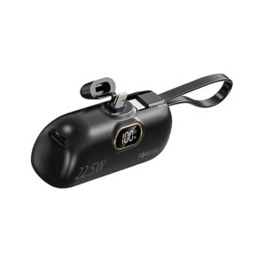 Forever mini išorinė baterija MTB-100 22.5W 5000 mAh Lightning juoda - Image 2