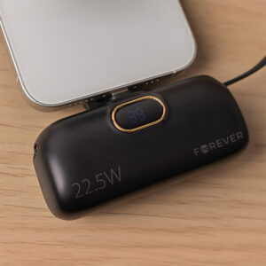 Forever mini išorinė baterija MTB-100 22.5W 5000 mAh Lightning juoda - Image 10