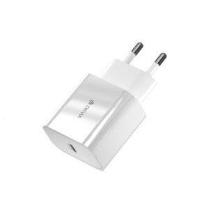 Devia sieninis įkroviklis Smart PD 1x USB-C 20W baltas