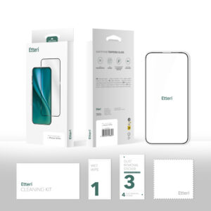 Etteri 9D grūdintas stiklas, skirtas Samsung Galaxy A16 4G / A16 5G / M16 5G / A17 5G / A18 5G - Image 4