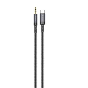 Devia garso laidas Ipure EC620 USB-C - 3,5 mm jungtis 1,0 m juodas