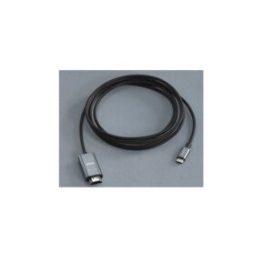 Devia kabelis Storm EC084 USB-C - HDMI 4K 60 Hz 2,0 m juodas - Image 2