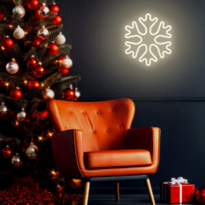 Neoninė LED KALĖDINĖ SNAIGĖ balta FLNE20 Forever Light - Image 8