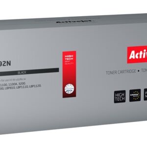 Activejet " ATH-92N" tonerio kasetė (vietoj HP 92A C4092A, "Canon EP-22"; "Supreme"; 3100 puslapių; juoda)