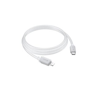 Devia laidas Extreme EC654 PD USB-C – Lightning 1,5 m 27W 3A baltas - Image 2
