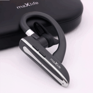 Maxlife belaidės ausinės MXBH-01 su įkrovimo dėklu, juodos - Image 4