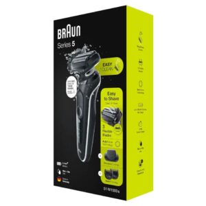 Braun Series 5 51-W1500s Skustuvas Apkarpymo mašinėlė Juoda - Image 3