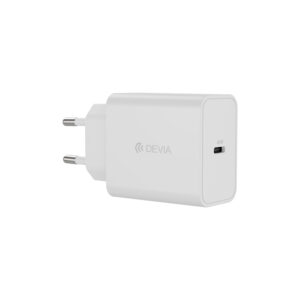 Devia sieninis įkroviklis Rocket PD 45W 1x USB-C baltas